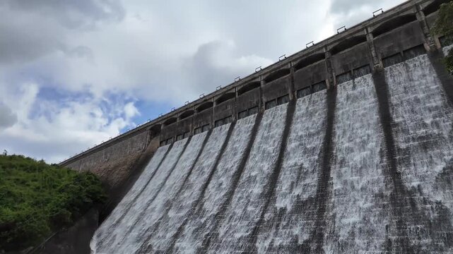 Historic masonry dam spans the scenic Tai Tam. Aug 16 2025
