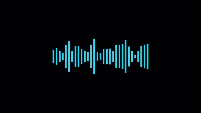 sound wave background, mov video
