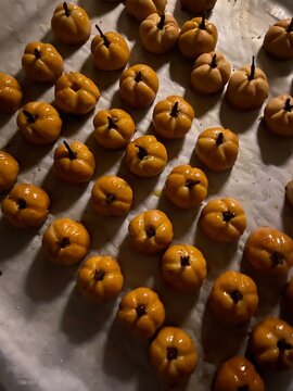 cookies on a tray