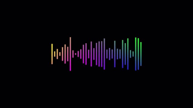 sound wave background, mov video