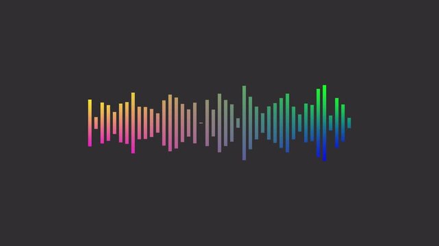 sound wave background, mov video