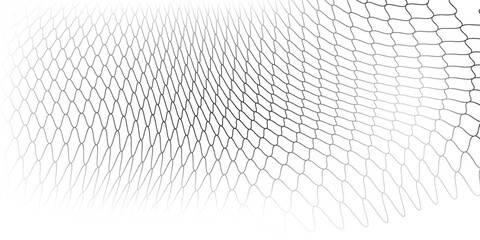 Mesh texture for fishing nets. Seamless pattern for sportswear or soccer goal, volleyball net, basketball hoop. Eps10 © Aluna