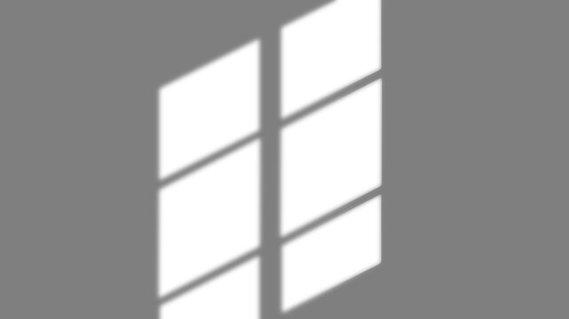 Diagonal shadow window frame leak silhouette cutout transparent backgrounds 3d illustrations png