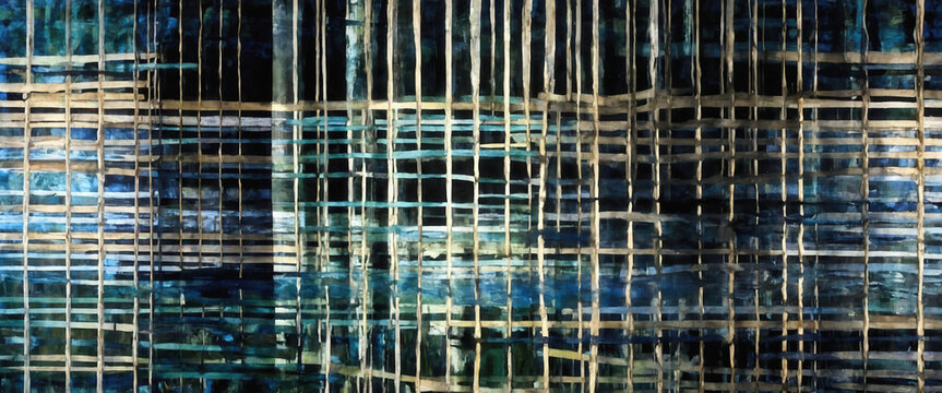 Overlapping lines like a net