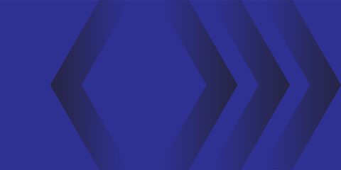 Fototapeta premium Abstract Blue Geometric Arrow Background