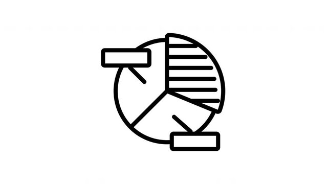 pie chart animation icon