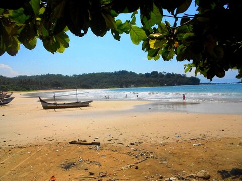 boat on the beach