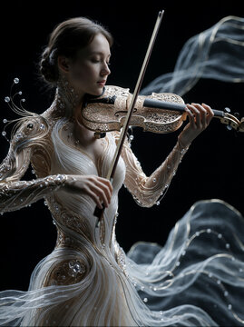 dreamy violinist