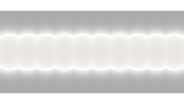 Wavy Glow Line Pattern Silver White Gradient Background