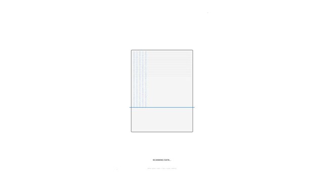 Automatic Document Scanner Processing Paper Records for Digital Data Storage