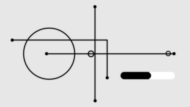 Slider Control Icon Progressing From Minimal To Filled State Flat Vector Illustration adjustable range thumb