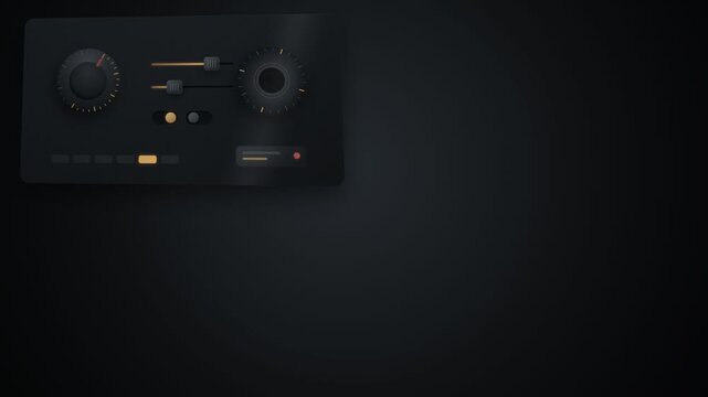 Retro Audio Cassette Player Looping Animation