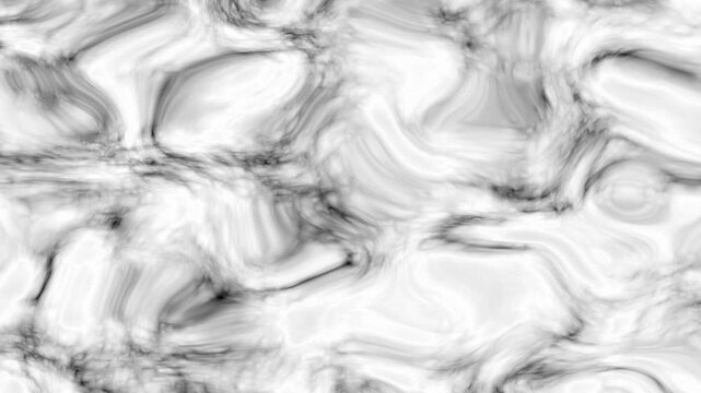 Abstract metallic liquid waves background. Silver chrome fluid motion texture design.