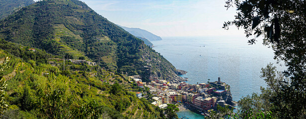 panorama cinque terre vernazza © Stefan