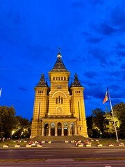 Orthodox Cathedral, also known as the Metropolitan Cathedral, Timisoara, Romania © Mircea Costina