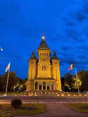 Orthodox Cathedral, also known as the Metropolitan Cathedral, Timisoara, Romania © Mircea Costina