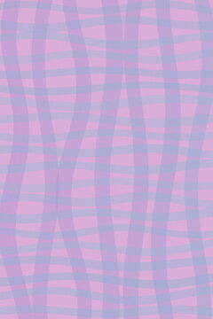 A soft pink and purple plaid pattern fills the frame, creating a gentle pastel mood with subtle texture, ideal as a minimalist background for text or design.