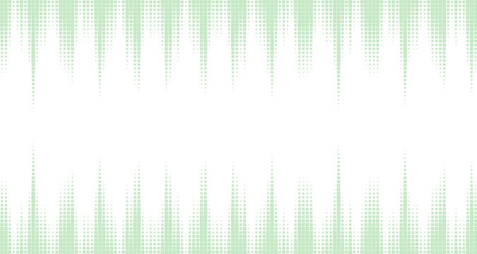 Halftone spectrum pattern with repeating vertical bars on transparent background geometric gradient dot matrix digital art graphic design