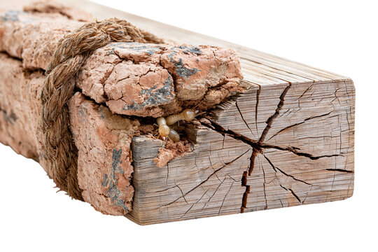 Detailed Close-Up of Weathered Wood Texture PNG cutout