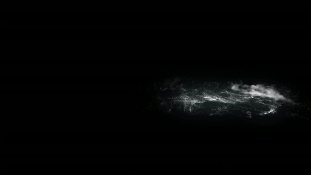 Frost cinematic glowing icy energy trail for dramatic visual effects