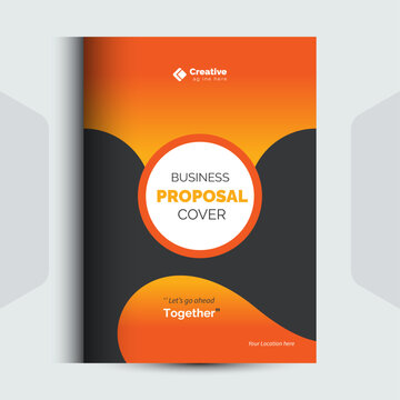Corporate Business Proposal cover Design template Concepts