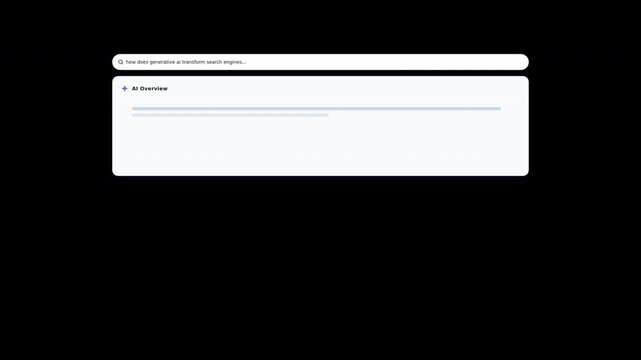 Motion Video of Modern Web Interface with Dynamic Elements and User Interaction.