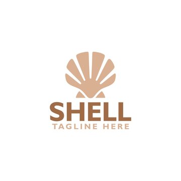 Shell logo icon isolated on white background