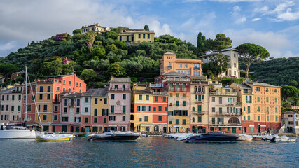 Fototapeta premium Scenic shots from around Portofino Italy