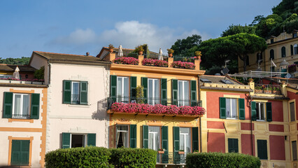 Fototapeta premium Scenic shots from around Portofino Italy