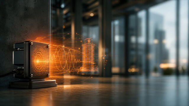 Building Accelerometer With Holographic Structural Response Dashboard