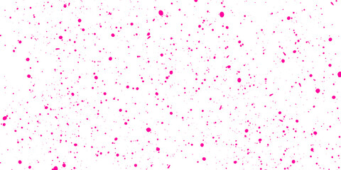 Naklejka premium Pink paint splatter texture isolated on transparent background