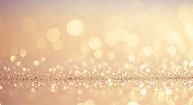Close up of sparkling water droplets on surface.