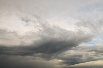 Fototapeta premium Dramatic Overcast Sky with Dark Storm Clouds Background