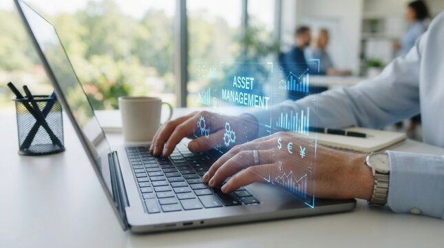 Efficient resource utilization through an asset management system featuring ROI analysis, investment planning, and financial goal tracking