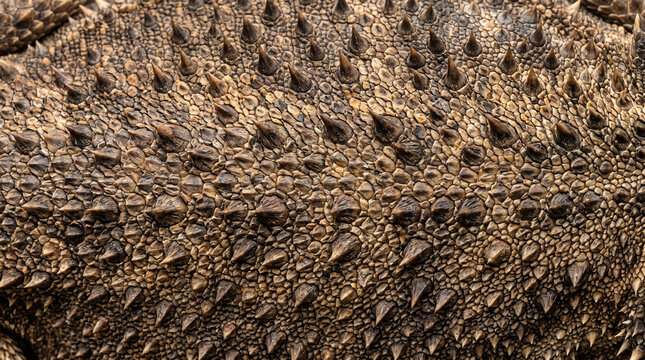Natural rough reptile skin background texture