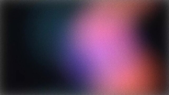 Abstract grainy gradient background with flowing purple pink and dark blue motion colors.