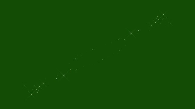Sparkling star twinkle glitter white cartoon doodle animation, magic sparkle glitter line stars, sparkling star swirl rotating frame overlay, chroma key green screen transition video, 4k.