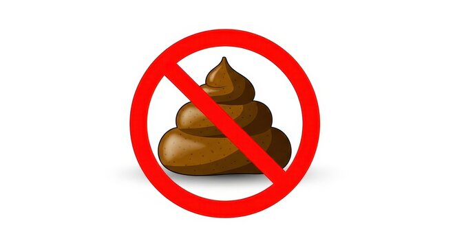 No stacked golden coins with red prohibition sign isolated