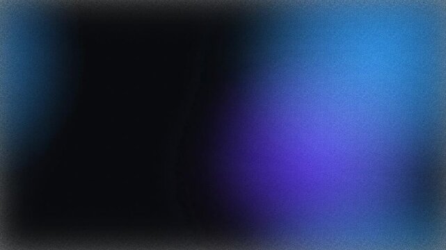 Abstract dark background with shifting blue and purple gradient light glowing soft motion