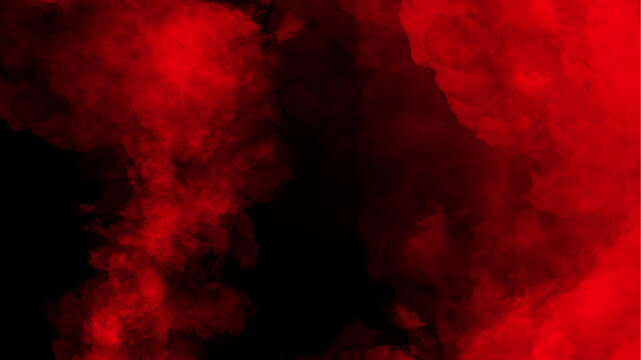 Abstract red smoke fog texture background