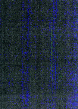 scanned texture featuring damaged scanner artifacts, digital noise, colorful pixel interference, and vertical glitch lines.
