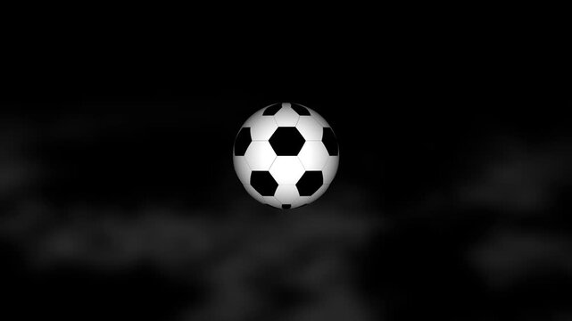 soccer football ball transition reveal wipes. Multiple transition revealing passes of a soccer sports football ball bouncing across the screen to be used as an overlay to reveal video lay beneath