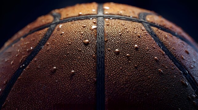 close up of a ball