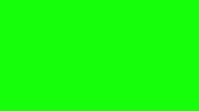 Cute Cartoon Monkey Animation on Green Screen with Waving and Banana Eating Motions