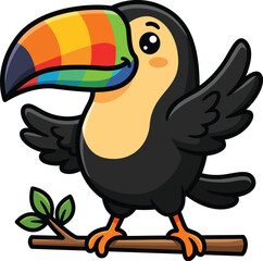 Cartoon Toucan © shazia