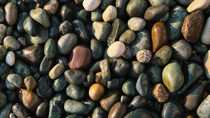 pebbles on the beach