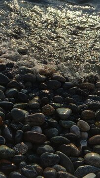 stones on the beach