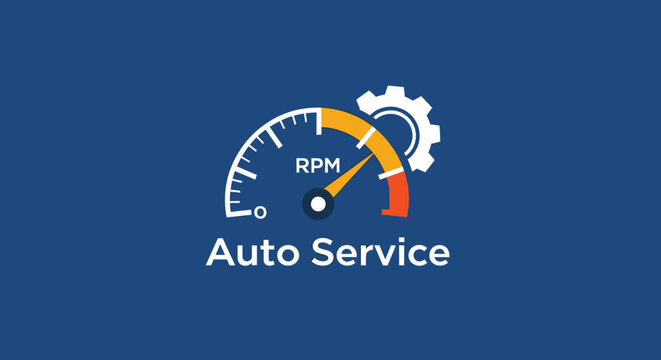 RPM gauge with gear icon.