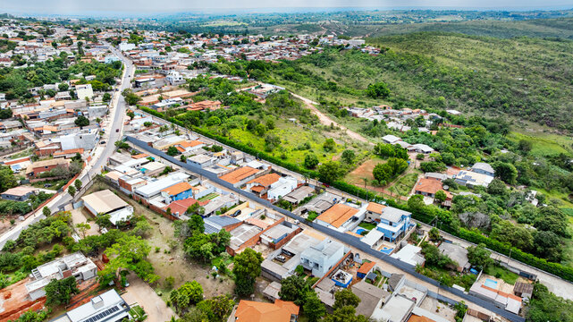 Aerial view of the Riacho Fundo II is an administrative region of the Federal District, located about 18 km from Bras&iacute;lia. Founded in May 1995, it is home to more than 85,000 residents. DF, Brazil 202
