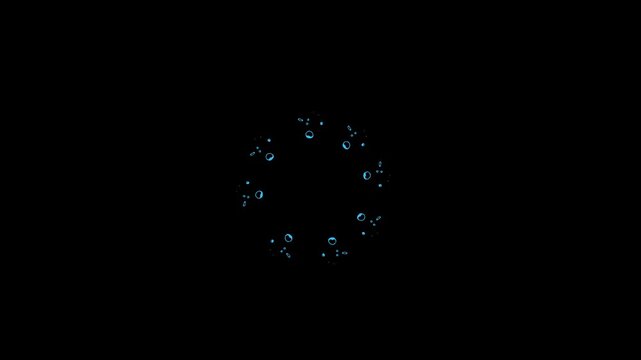 Vivid cartoon flash light streak, abstract organic liquid splashing splash, glowing magical bubble drop overlay, professional fx vector elements for modern video editing layout